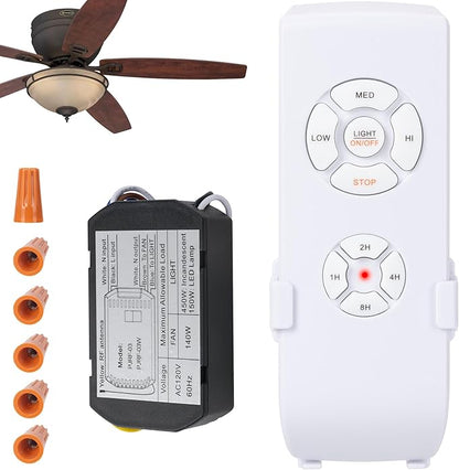 LPHUMEX Ceiling Fan Light Remote Control Kit by LPHUMEX