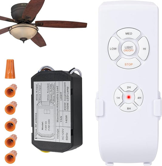 LPHUMEX Ceiling Fan Light Remote Control Kit by LPHUMEX