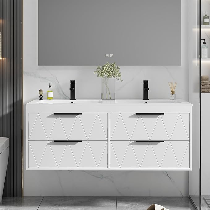 eclife 48" Bathroom Vanities Cabinet by eclife