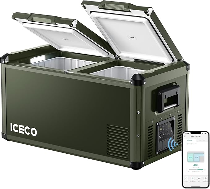 ICECO VL75 ProD 12V Refrigerator, Portable Freezer Fridge by ICECO