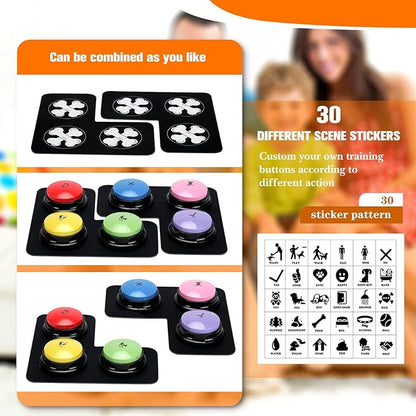 Dog Buttons for Communication, 30s Voice Recording Speaking Button Pet Speech - Image 4