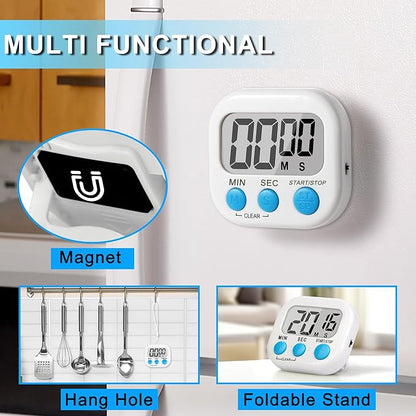 ZILLEEN Classroom Timer for Kids Teachers 4 Pack Digital Timers - Image 3