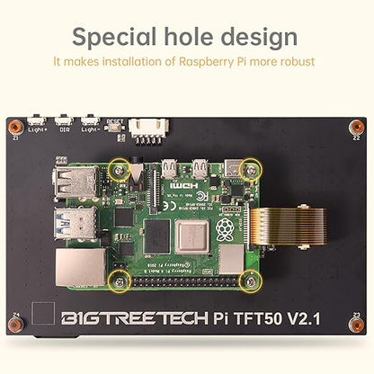 BIGTREETECH Upgrade PITFT50 V2.1 Graphic Smart Display DSI Interface 5 inch LCD - Image 5