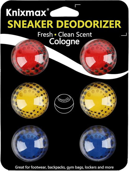 Knixmax Sneaker Deodorizer Shoe Freshener Balls, Gym Bags Lockers Car Air - Image 9