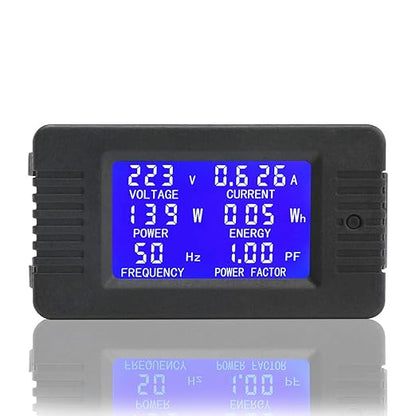 DROK AC Digital Meter, Current Voltage Amperage Power Energy Frequency Factor - Image 7