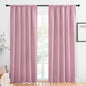 NICETOWN Window Curtains Blackout Drapes, Rouge Pink, 1 Pair, 52 by 84-Inch by NICETOWN
