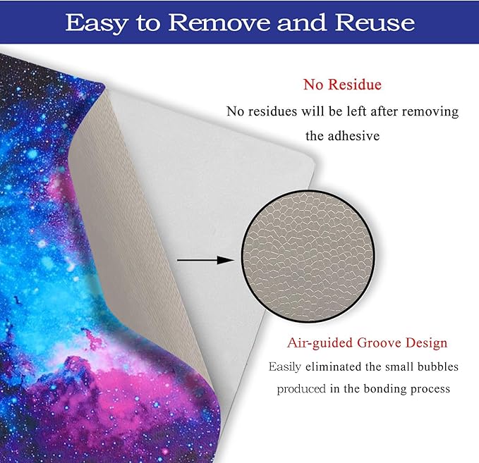ToLuLu Laptop Skin Sticker Decal, Nebula Galaxy - Image 3