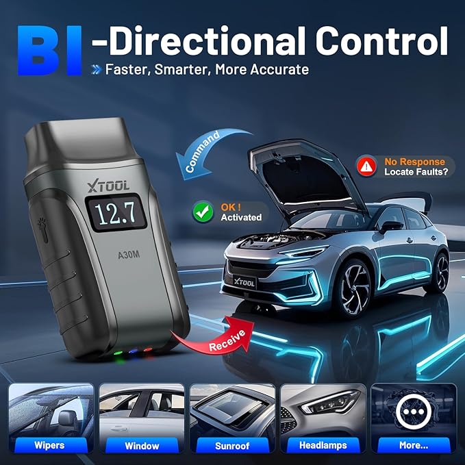 OBD2 Scanner Diagnostic Tool XTOOL Anyscan A30M V2.0, 2026 Wireless - Image 4