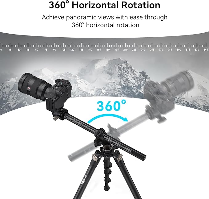 SmallRig CT200 72.8"/200cm Horizontal Overhead Tripod - Image 3
