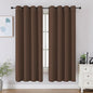 CUCRAF Short Room Darkening Window Curtains by CUCRAF