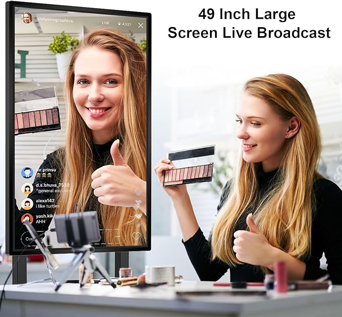 49" Smart Board, 8+64GB Electronic Whiteboard, Touchscreen Digital Whiteboard - Image 4