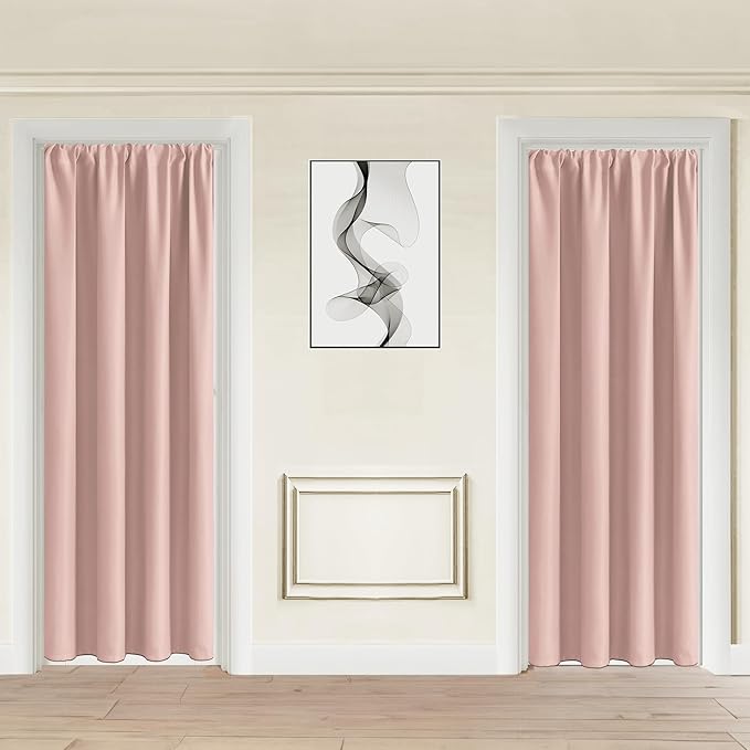 JIUZHEN 80 Inch Length Door Curtains by JIUZHEN
