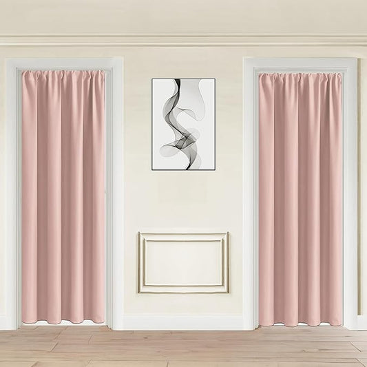 JIUZHEN 80 Inch Length Door Curtains by JIUZHEN