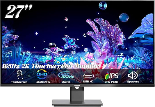 27 Inch 2K 165Hz Gaming Touch Screen Computer Monitor by Pisichen