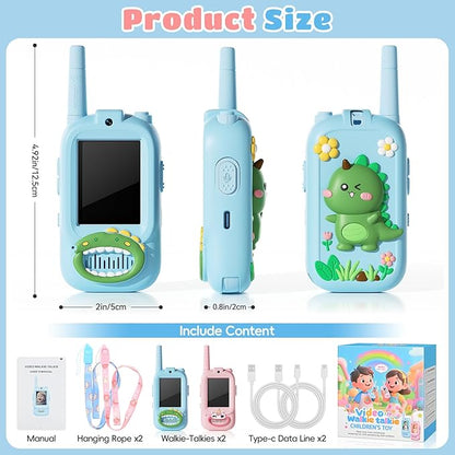 Video Walkie Talkies for Kids – Kids Walkie Talkies 2 Pack - Image 6