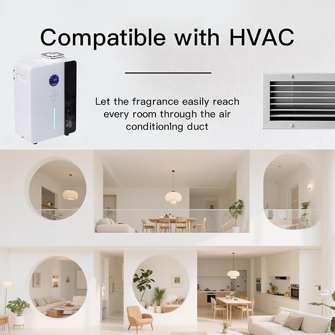Essential Oil Diffuser HVAC Scent Machine, Waterless Diffusers Long Lasting - Image 6