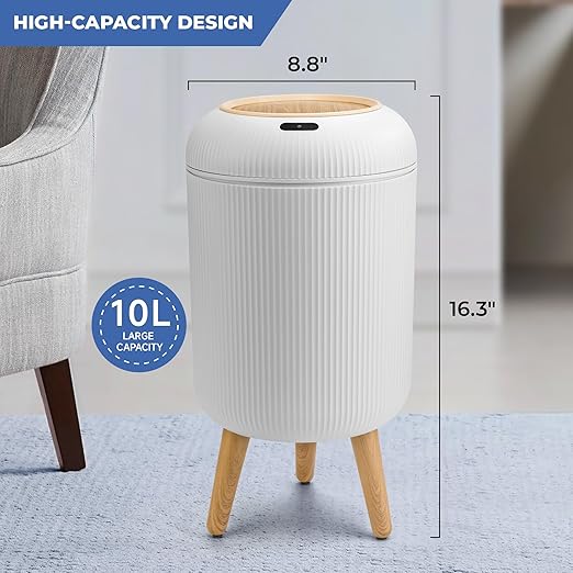 Pukomc Smart Sensor Wastebasket, Convenient and Hygienic Easy to Use, - Image 5