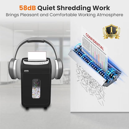 Paper Shredder for Home Office Heavy Duty - Image 4