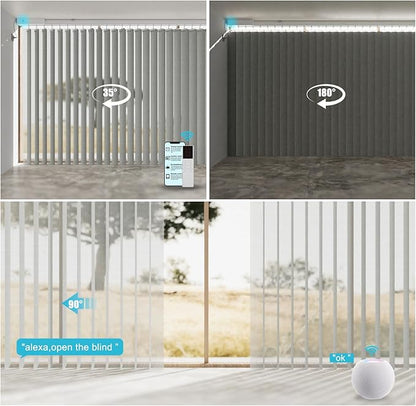 Blindify Motorized Sheer Vertical Blinds - Image 2