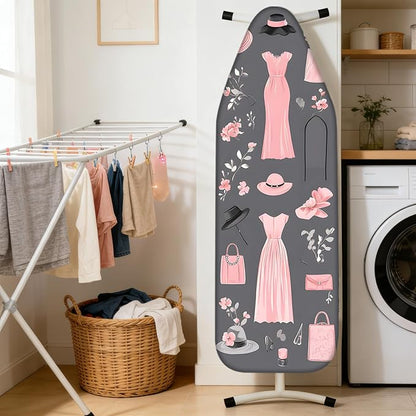 Nuxovilar Ironing Board Cover Needle Cotton 15x54 Inches | Ironing Board Cover - Image 2