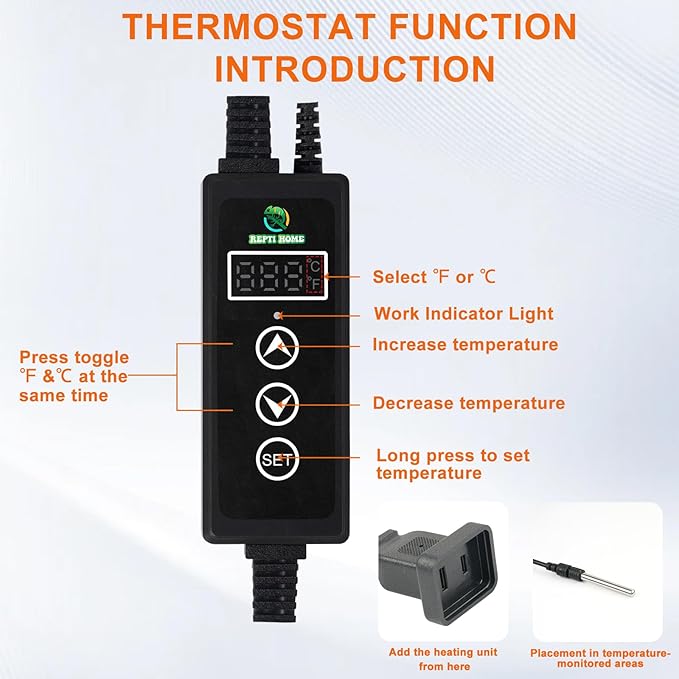 Reptile Dimming Thermostat, PID Thermostats - Image 5