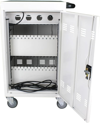 35 Device Charging Cart for Laptops and Tablets Up to 16.3-inch, Mobile - Image 3