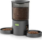 Automatic Cat Feeder for 2 Cats, Dry Food Dispenser by DomoMayli