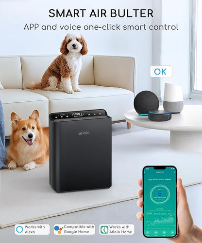 Air Purifier for Home Bedroom Large Room Up to 2000Ft², Smart APP&Voice Control - Image 3