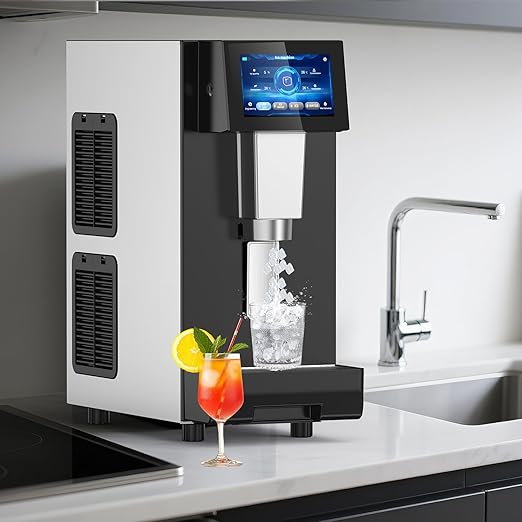 Nugget Ice Maker Countertop, 60 LBS/Day, 5LBS Ice Bin, Water Dispenser - Image 9