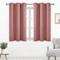 DWCN Room Darkening Curtains for Living Room, Solid Thermal Privacy Protection by DWCN