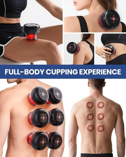 EURPMASK Choose the color of europe 2 Pack 5-in-1 Electric Cupping Kit - Image 3