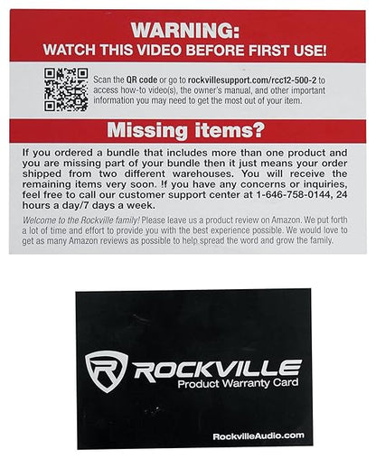 Rockville RCC12-500-2 12 AWG 500ft CCA Speaker Wire, CL2 Rated In-Wall/Ceiling - Image 3