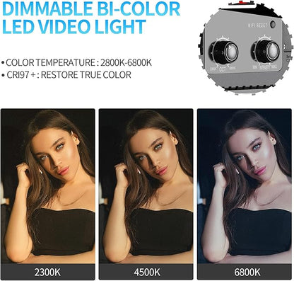 GVM 2 Pack LED Video Lighting Kits - Image 4