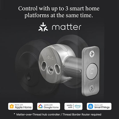 Level Bolt Smart Deadbolt – Make Your Lock Smart Without Changing Keys or - Image 4