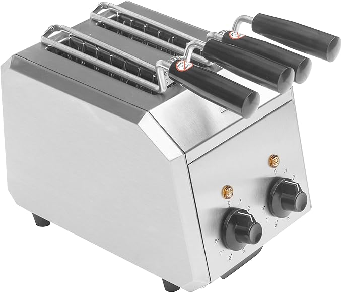 2 Slice Electric Sandwich Toaster, 600W per Slot - Image 3