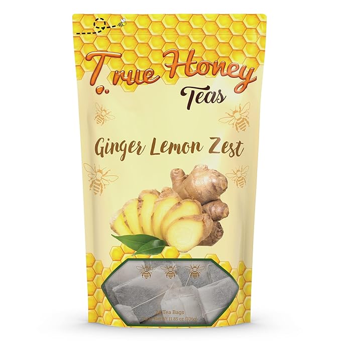 True Honey Lemon Ginger Tea Bags - Image 7