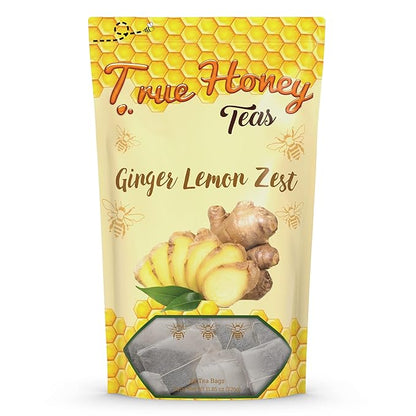 True Honey Lemon Ginger Tea Bags - Image 7