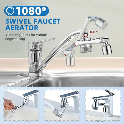 CECEFIN Water-Filter for Sink-Faucet Extender-Aerator - Image 3