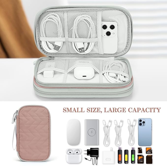 FYY Electronic Organizer, Travel Cable Organizer Bag Pouch Electronic - Image 6