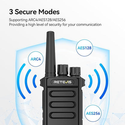 Retevis MateTalk P4 Digital Walkie Talkies - Image 4