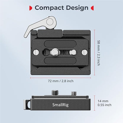 SmallRig Quick Release Mount Plate - Image 2