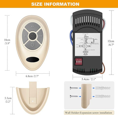 Universal Ceiling Fan Remote Control Kit Replacement - Image 4