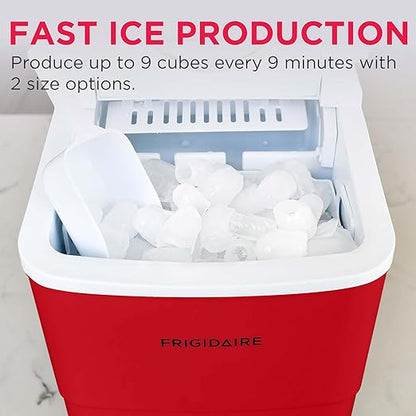 Frigidaire EFIC108 Counter top Portable, 26 lb per Day Compact Ice Maker Machine - Image 4