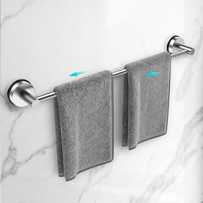 Adjustable Suction Cup Towel Bar by WingWider