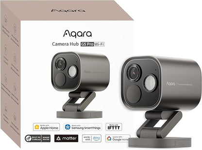 Aqara 4MP Camera Hub G5 Pro WiFi, True Color Night Vision Security Camera by Aqara