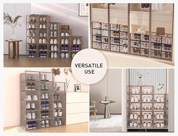 Kuject X-Large Shoe Storage Boxes Organizers - Image 6