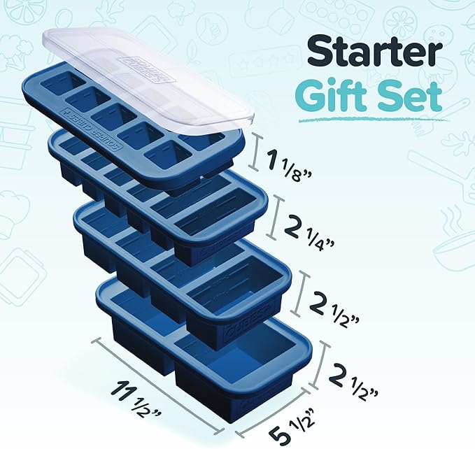 Souper Cubes Silicone Freezer Molds Gift Set - Image 2