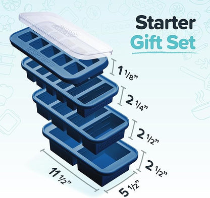Souper Cubes Silicone Freezer Molds Gift Set - Image 2