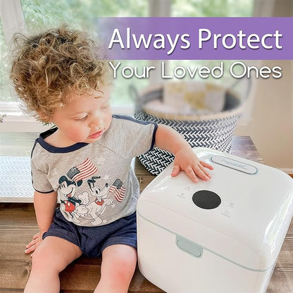 Papablic 4-in-1 UV Light Sanitizer and Dryer, Large Capacity UV-C Cleaner - Image 7