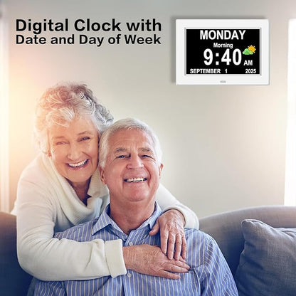 DIWAKREM 7'' Large Display Digital Clock - Image 7